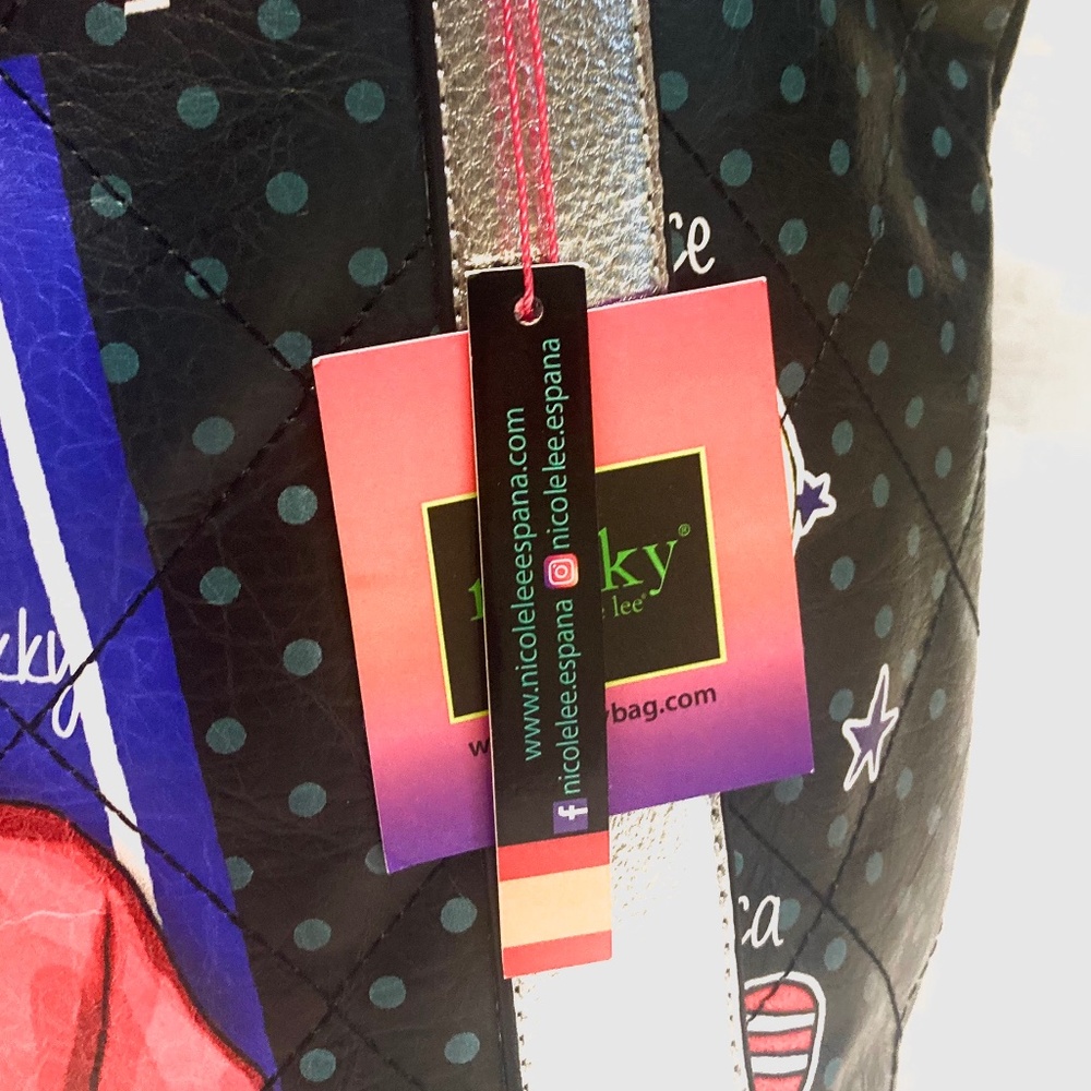 NWT Nikky by Nicole Lee BLM American Girl Tote - Picture 3 of 15
